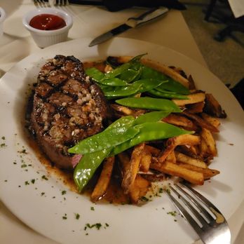 Monocacy Crossing signature dishes Pork TenderloinCrispy Deviled EggsGarlic and Herb Topped Beef Medallions
